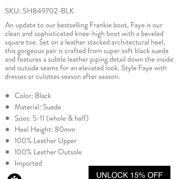 NWT Paige Faye Boot- Black - Picture 2 of 5